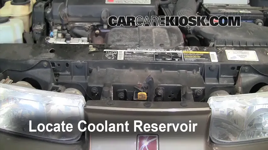 2000 Saturn SL 1.9L 4 Cyl. Coolant (Antifreeze) Flush Coolant